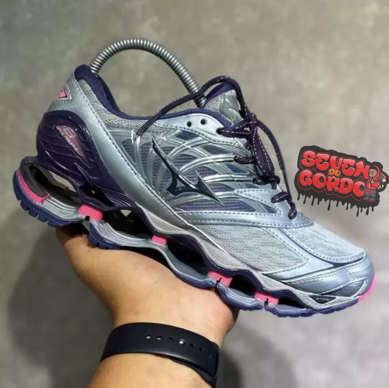 MIZUNO WAVE PROPHECY 8 "CINZA/ROSA"