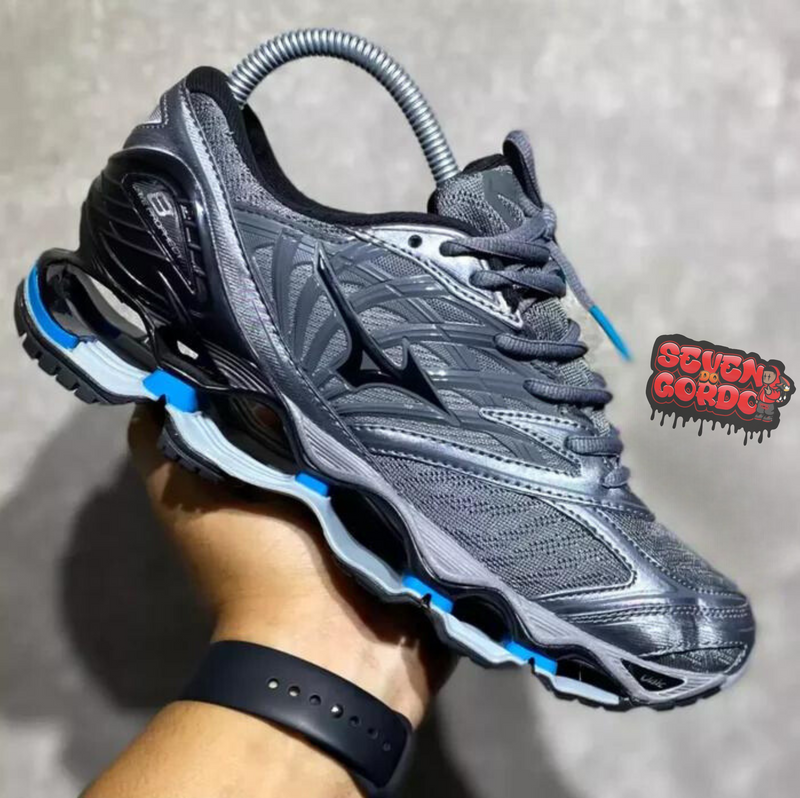 MIZUNO WAVE PROPHECY 8 "CINZA/AZUL"