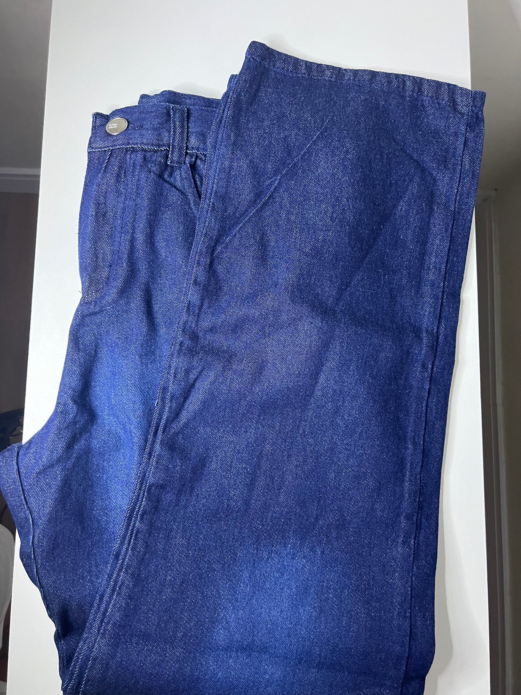 Calça Jeans balão “Azul escuro” - pronta entrega