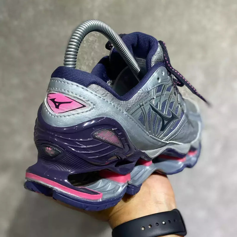 MIZUNO WAVE PROPHECY 8 "CINZA/ROSA"