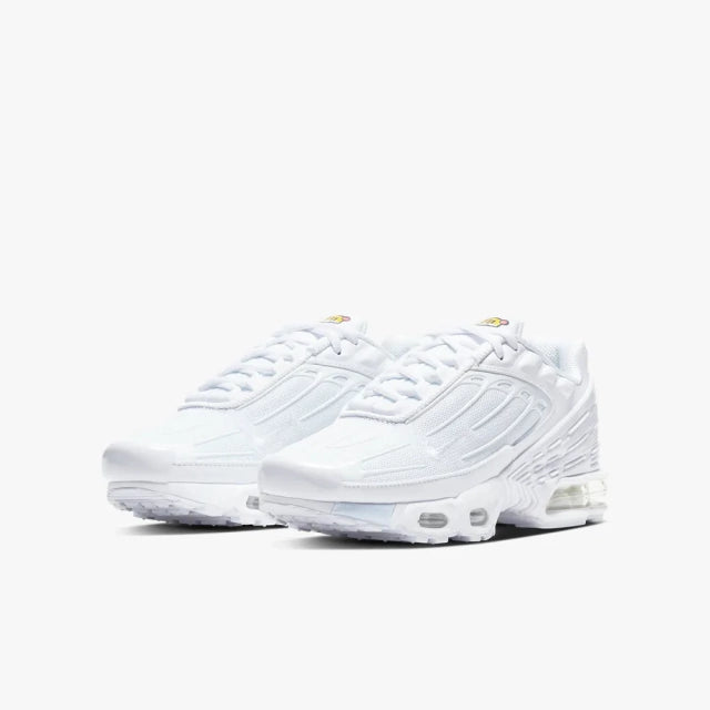 NIKE AIR MAX PLUS TN III ''TRIPLE WHITE'' - PRONTA ENTREGA