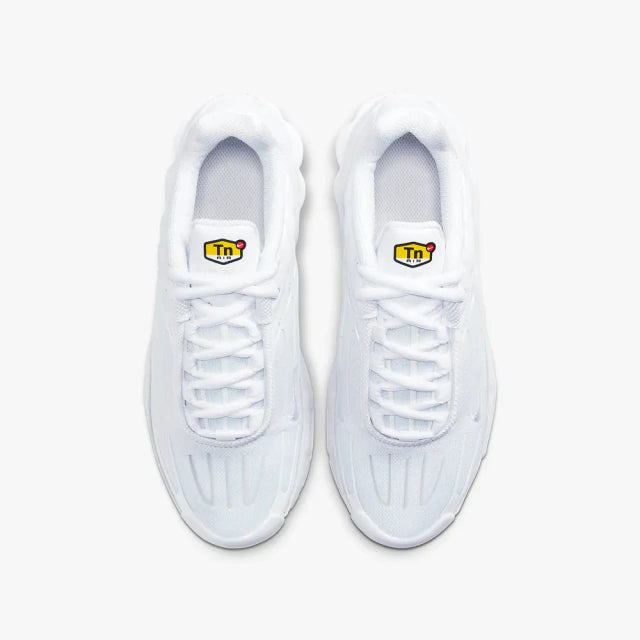 NIKE AIR MAX PLUS TN III ''TRIPLE WHITE'' - PRONTA ENTREGA